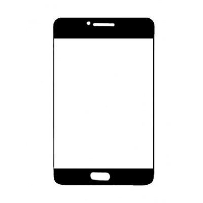 Replacement Front Glass For Maxx Ax8 Note I Black By - Maxbhi.com