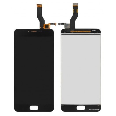 Lcd With Touch Screen For Meizu M3 Note 16gb Grey By - Maxbhi Com