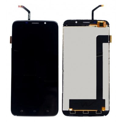 Lcd With Touch Screen For Uhans A6 3g Black By - Maxbhi Com