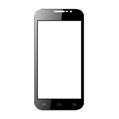 Replacement Front Glass For Hpl Platinum A40 Black By - Maxbhi.com