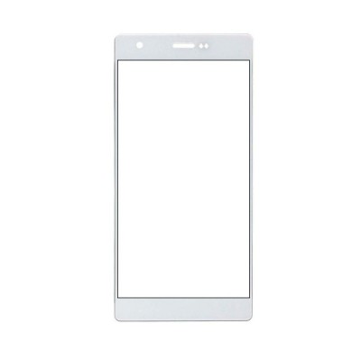 Replacement Front Glass For Ismart Is57i Mercury V7 White By - Maxbhi.com