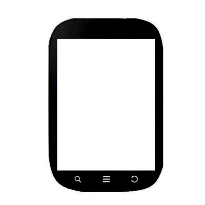 Replacement Front Glass For Mts Mtag 281 White By - Maxbhi.com