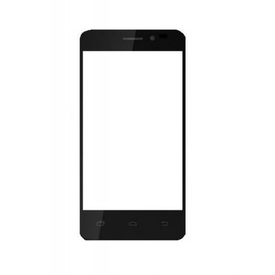Replacement Front Glass For Prestigio Multiphone 5400 Duo Black By - Maxbhi.com
