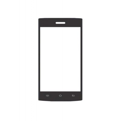 Replacement Front Glass For Rage Attitude 4.0 Black By - Maxbhi.com