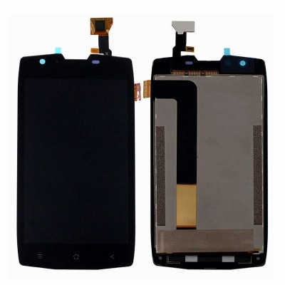 Lcd With Touch Screen For Blackview Bv7000 Silver By - Maxbhi Com