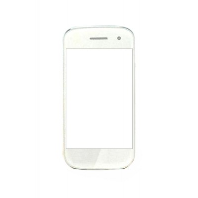 Replacement Front Glass For Gfive E58 White By - Maxbhi.com