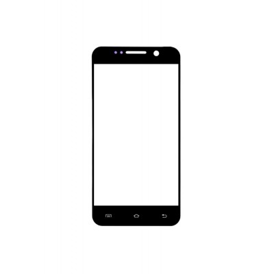 Replacement Front Glass For Thl W100 Black By - Maxbhi.com