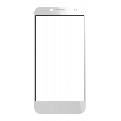 Replacement Front Glass For Alcatel One Touch Fire E White By - Maxbhi.com