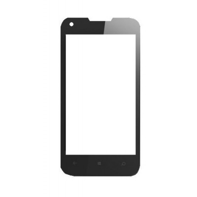 Replacement Front Glass For Prestigio Multiphone 8400 Duo Black By - Maxbhi.com