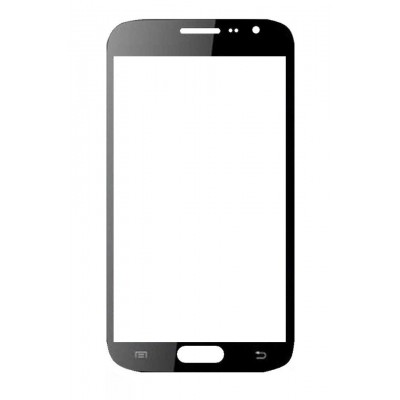 Replacement Front Glass For Sansui Sa50 Black By - Maxbhi.com