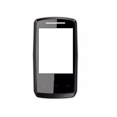 Replacement Front Glass For Wynncom W702 Black By - Maxbhi.com