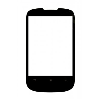 Replacement Front Glass For Tmobile Rapport Black By - Maxbhi.com