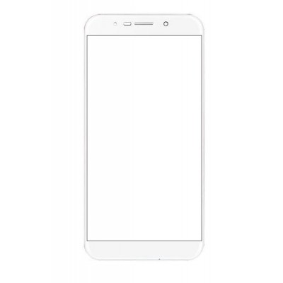 Replacement Front Glass For Uhappy Up720 White By - Maxbhi.com