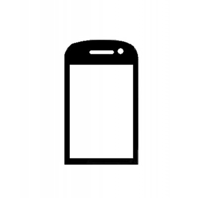 Replacement Front Glass For Zte E550 Grey By - Maxbhi.com