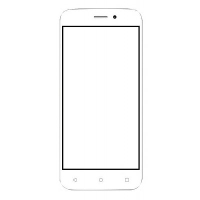 Replacement Front Glass For Mtech Ace 9 White By - Maxbhi.com