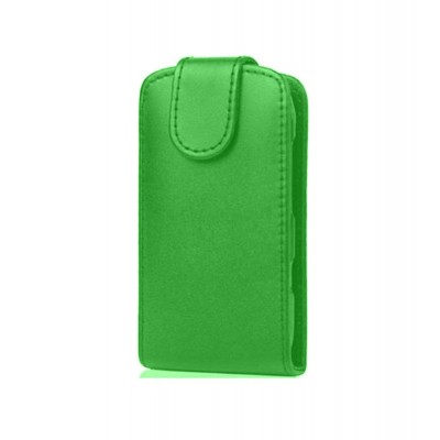 Flip Cover For Salora Sm401 Black Green By - Maxbhi.com