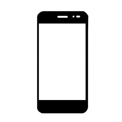 Replacement Front Glass For Wham Wk41 White By - Maxbhi.com