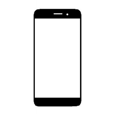 Replacement Front Glass For Yezz Andy 5.5m Lte Vr Black By - Maxbhi.com