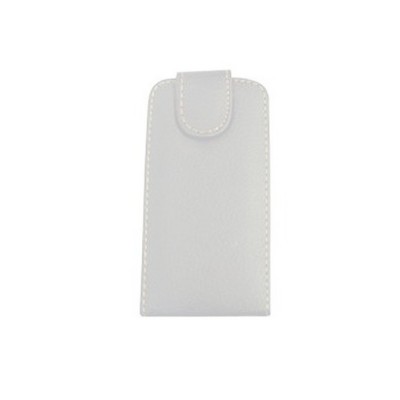 Flip Cover For Aqua Mobile Phoenix White By - Maxbhi.com