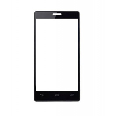 Replacement Front Glass For Alcatel J636d Plus Black By - Maxbhi.com