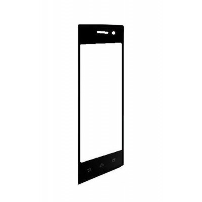 Replacement Front Glass For Hsl Y301 Black By - Maxbhi.com