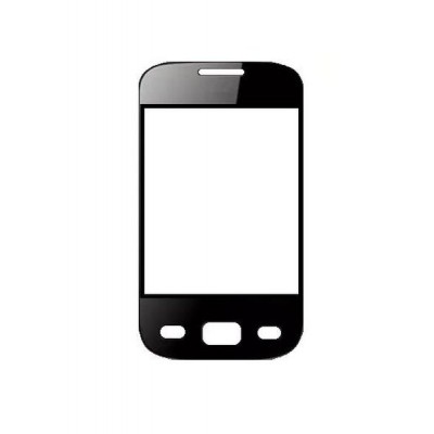Replacement Front Glass For Videocon V1570 Black By - Maxbhi.com