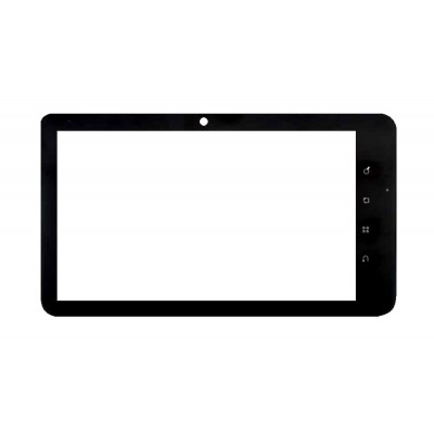 Replacement Front Glass For Zync Z999 Black By - Maxbhi.com