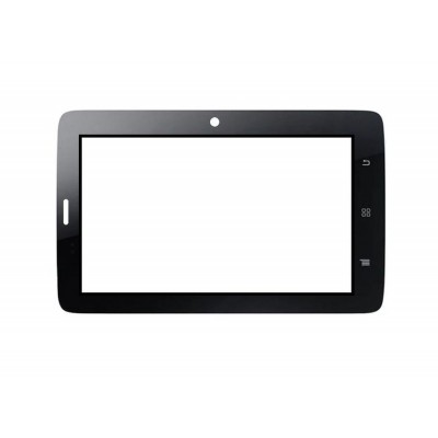 Replacement Front Glass For Hitech Amaze Tab Black By - Maxbhi.com