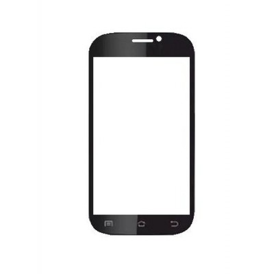 Replacement Front Glass For Ismart Is52 Black By - Maxbhi.com