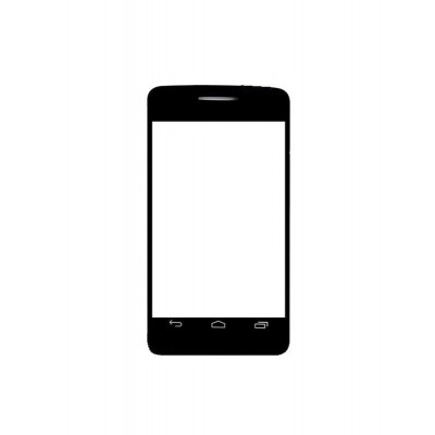 Replacement Front Glass For Alcatel Ot4010e Black By - Maxbhi.com