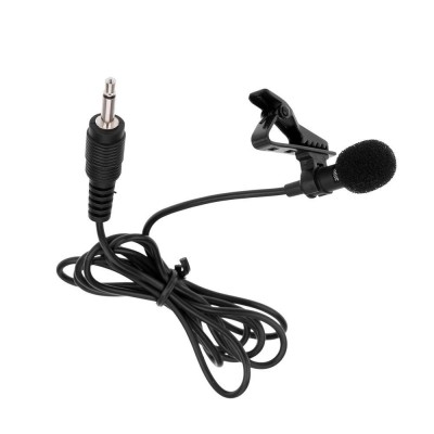 Collar Clip On Microphone for Wespro 8 Inches PC Tablet 886 with 3G - Professional Condenser Noise Cancelling Mic by Maxbhi.com