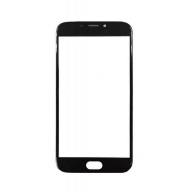 Replacement Front Glass For Doogee X9 Pro Black By - Maxbhi.com