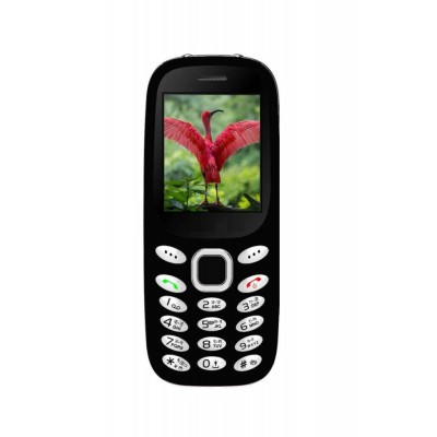 Back Panel Cover For Lemon Lemo 210 Black - Maxbhi.com