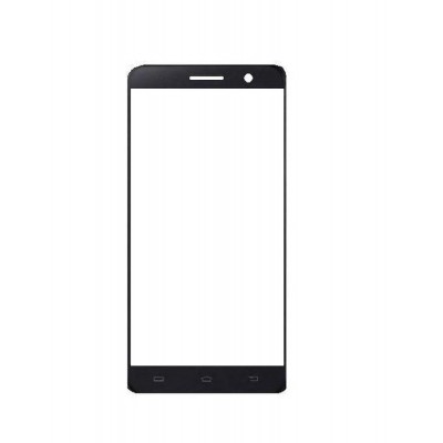 Replacement Front Glass For Philips Xenium X596 Black By - Maxbhi.com