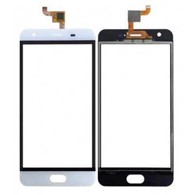 Touch Screen Digitizer For Oukitel K4000 Plus White By - Maxbhi Com