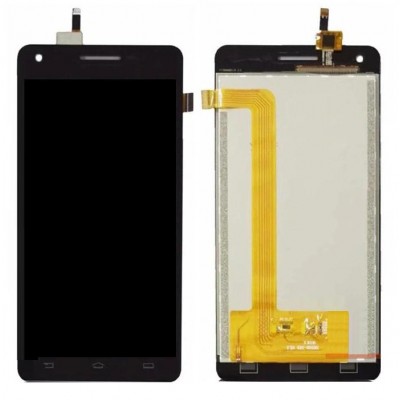 Lcd With Touch Screen For Philips V377 White By - Maxbhi Com