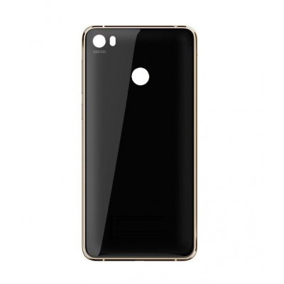 Back Panel Cover For Qmobile Noir S9 Black - Maxbhi.com