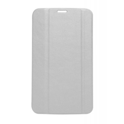 Flip Cover For Plum Optimax 10 White By - Maxbhi.com