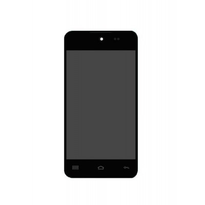 Lcd With Touch Screen For Blu Advance 4.0 L2 White By - Maxbhi.com
