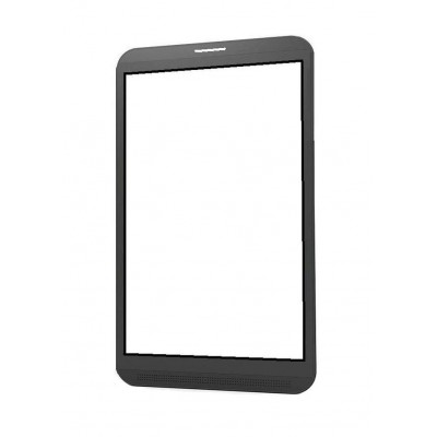Replacement Front Glass For Plum Optimax 8.0 Black By - Maxbhi.com