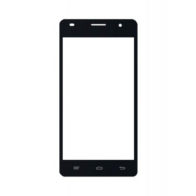 Replacement Front Glass For Posh Kick Pro Lte L520 White By - Maxbhi.com