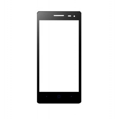 Replacement Front Glass For Zte Blade Q Pro Silver By - Maxbhi.com