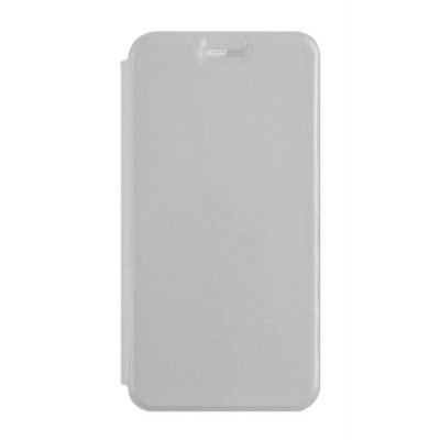 Flip Cover For Qmobile Noir I6 Metal Hd White By - Maxbhi.com