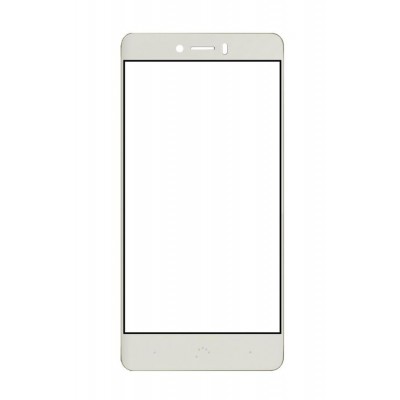 Replacement Front Glass For Bq Aquaris U Plus Gold By - Maxbhi.com