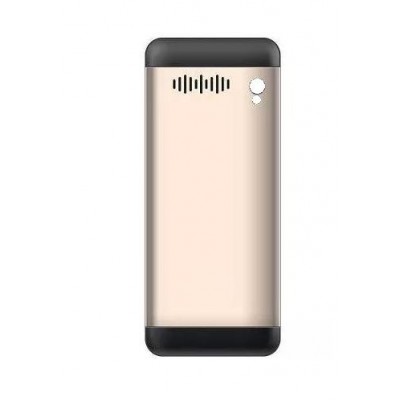 Back Panel Cover For Fox Bigdaddy Black - Maxbhi.com