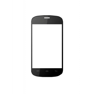 Replacement Front Glass For Maxx Genx Droid7 Ax356 Yellow By - Maxbhi.com