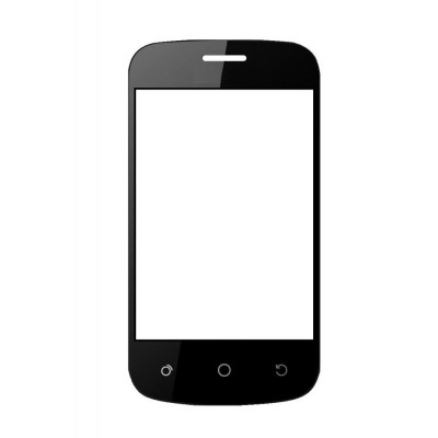 Replacement Front Glass For Ismart Is51 Black By - Maxbhi.com