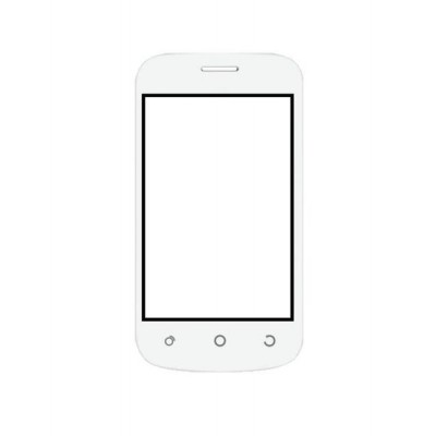 Replacement Front Glass For Ismart Is51 White By - Maxbhi.com