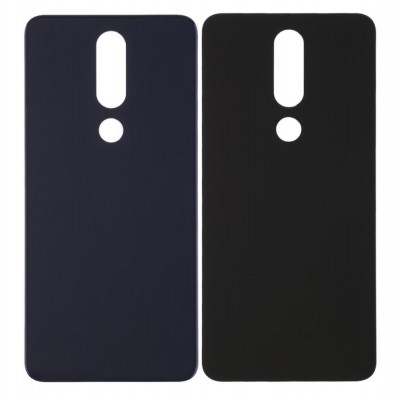 Back Panel Cover For Nokia X6 2018 Blue - Maxbhi Com