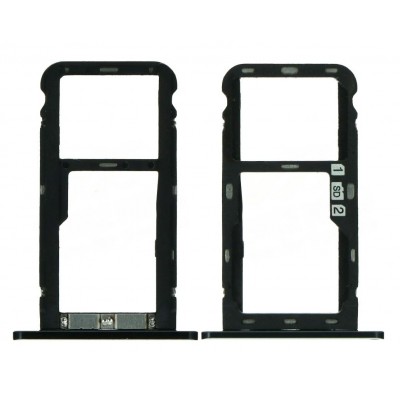 Sim Card Holder Tray For Asus Zenfone 5z Zs620kl Black - Maxbhi Com